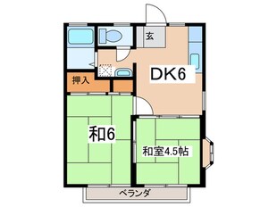 メゾン豊岡の物件間取画像